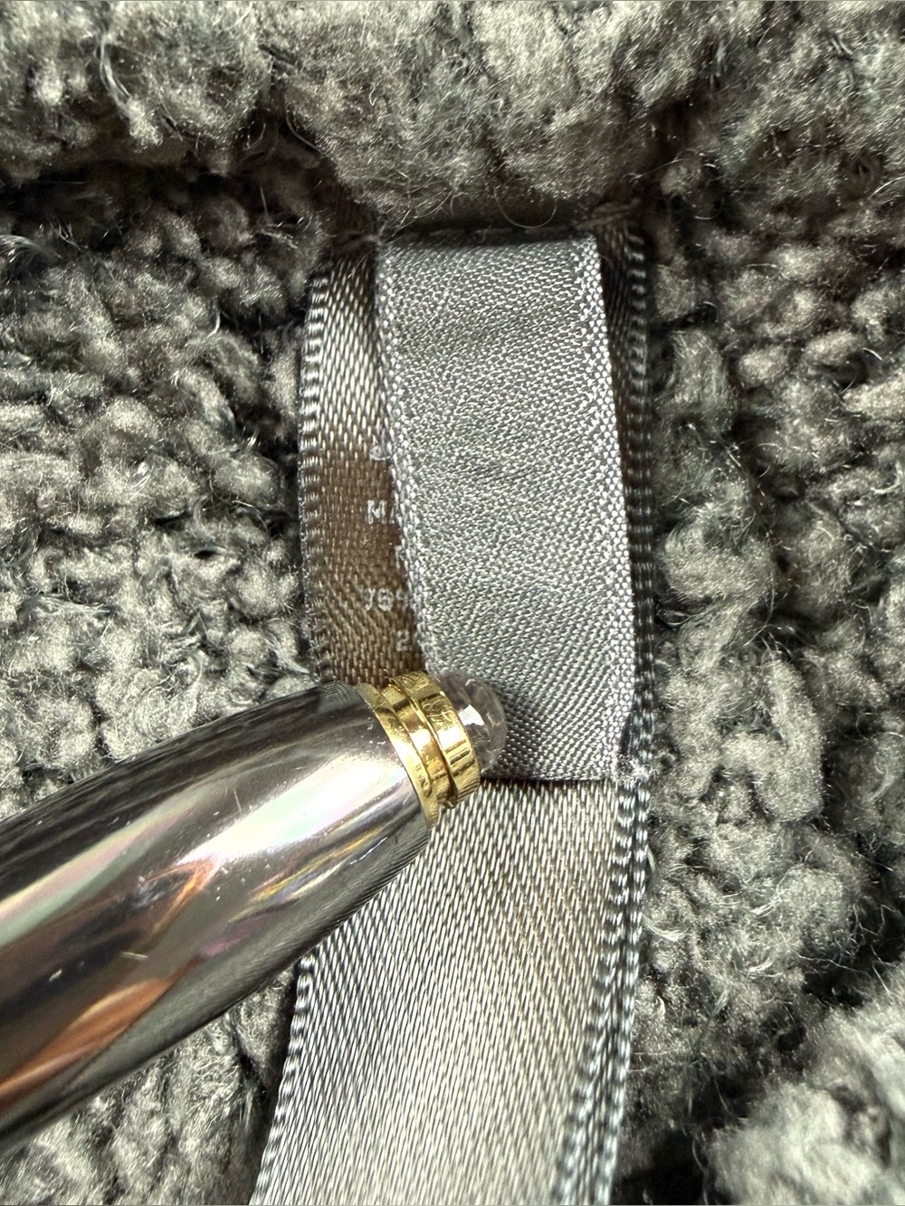 SKIMS Cozy Knit Hooded Lounge Jumpsuit Women Smoke Gray L/XL Cozycore - Picture 3 of 9